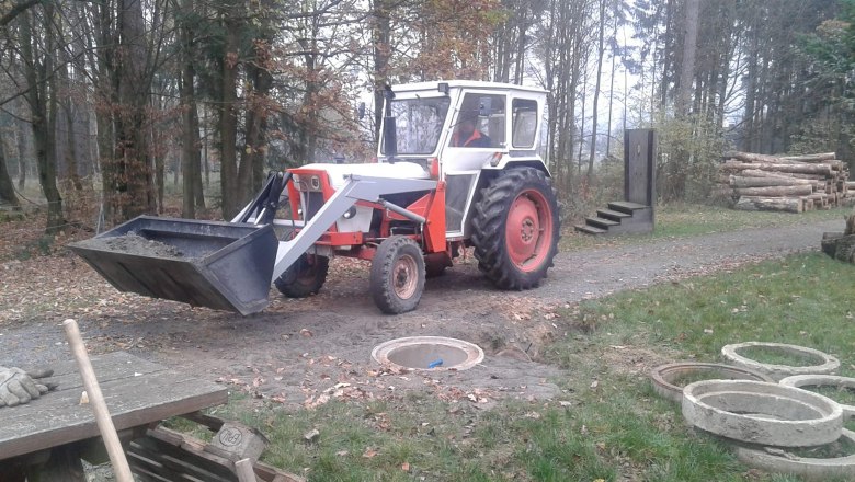 Beheizbare Tränkerbecken, © Naturpark Geras, Harry